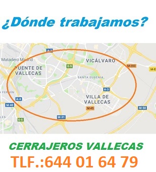 Cerrajeros Vallecas Calle antonio gades